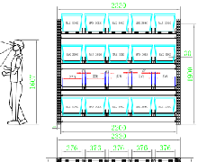 非標流利式貨架定制--深圳貨架廠